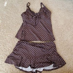 Lands End size women's bathing suit